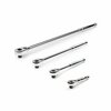 Tekton 3/8 Inch Drive Quick-Release Ratchet Set, 4-Piece 4-1/2, 8, 12, 18 in. SRH91106